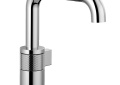 Brizo® 65035LF-PC-ECO Lavatory Faucet, Litze™, 1.2 gpm, 5-9/16 in H Spout, 1 Handles, 1 Faucet Holes, Polished Chrome, Function: Traditional, Commercial