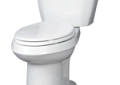 Gerber 21-518-09 Viper ErgoHeight Elongated Two Piece Toilet - Biscuit
