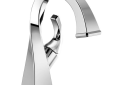 Brizo® 65030LF-PC Virage® Lavatory Faucet, 1.5 gpm Flow Rate, 8-1/16 in H Spout, 1 Handles, 1 Faucet Holes, Polished Chrome, Function: Traditional
