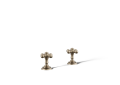 Kohler® T98071-3-BV Artifacts® Deck Mount Cross Handle Trim, For Use With Bathroom Faucets, Metal, Vibrant® Brushed Bronze