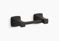 Kohler K-27413-BL Riff(R) Pivoting Toilet Paper Holder - Matte Black