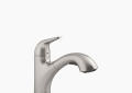 Kohler K-30612-VS Jolt(TM) Pull-Out Kitchen Sink Faucet with Two-Function Sprayhead - Vibrant Stainless