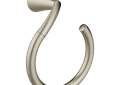 Moen® YB2386BN Glyde™ Towel Ring, 8.97 in OAH 3.51 in OAD, Aluminum, Import