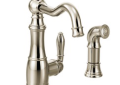 Moen® S72101NL Kitchen Faucet, Weymouth™, Commercial, 1.5 gpm Flow Rate, High-Arc Spout, Polished Nickel, 1 Handle, Domestic