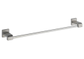 DELTA® 77524-SS Arzo® Towel Bar, 24 in L Bar, 3-1/2 in OAD x 2-1/8 in OAH, Brass, Stainless Steel, Import