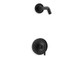 Kohler® TLS14422-4-BL Shower Valve Trim, Matte Black