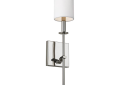 Sea Gull WB1873PN Generation Lighting Hewitt One Light Wall Sconce - Polished Nickel