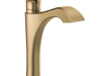 DELTA® 656-CZ-DST Dorval™ Mid-Height Bathroom Faucet, Commercial/Residential, 1.2 gpm Flow Rate, 7-1/4 in H Spout, 1 Handles, 1 Faucet Holes, Champagne Bronze