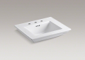 Kohler K-2345-8-0 Memoirs Stately Bathroom Sink Basin